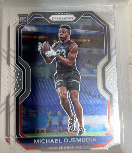 2020 Panini Prizm #317 Michael Ojemudia — front