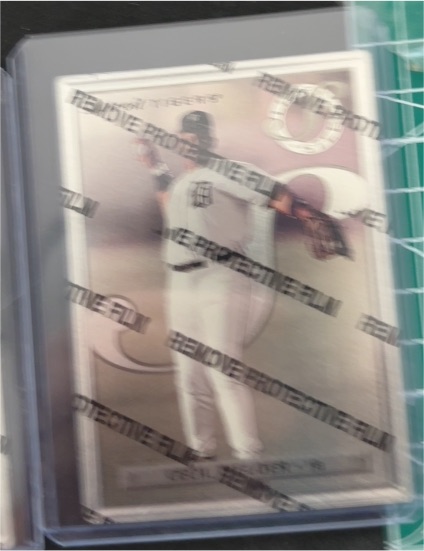 1996 Leaf Preferred Steel #19 Gary Sheffield — front
