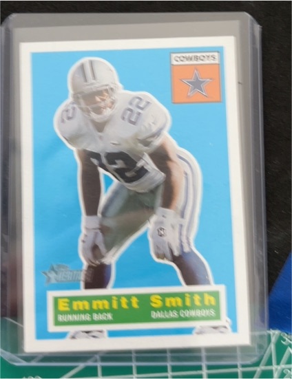 2001 Topps Heritage #21 Emmitt Smith — front