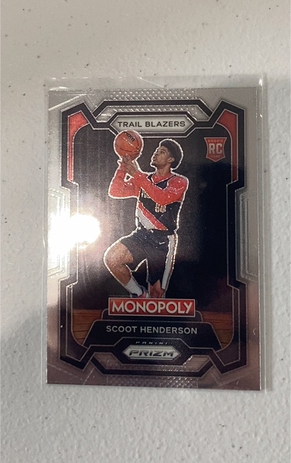 2023-24 Panini Prizm Monopoly #75 Scoot Henderson — front