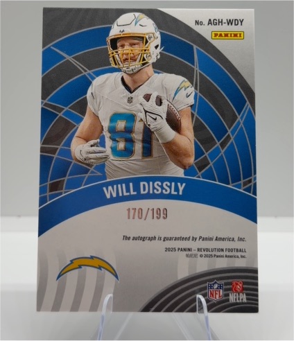 2025 Panini Revolution Football #AGH-WDY Will Dissly — front