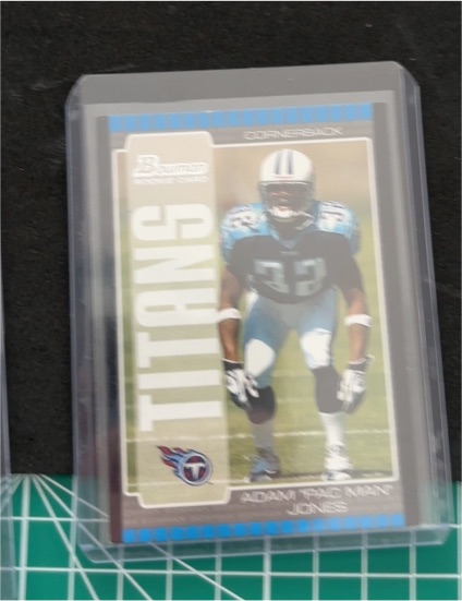 2005 Bowman #160 Adam Pac Man Jones — front