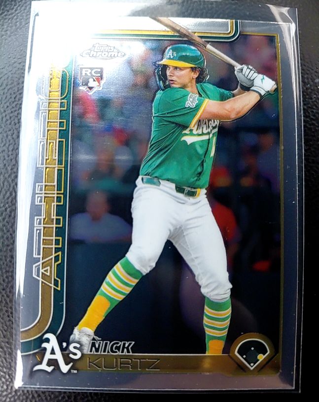 2025 Topps Chrome Update #USC178 Nick Kurtz — front