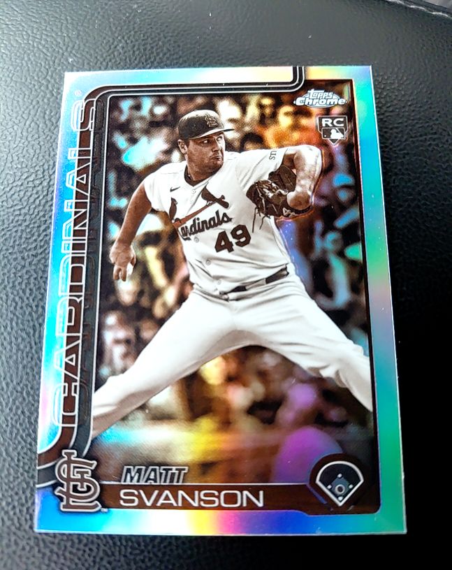 2025 Topps Chrome Update #USC5 Matt Svanson — front