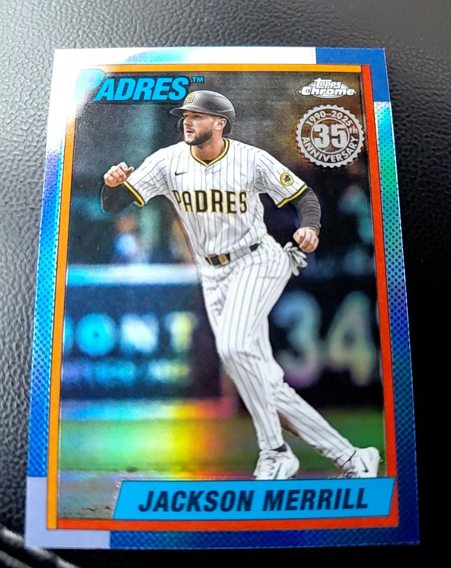 2025 Topps Chrome Update #90CU-5 Jackson Merrill — front
