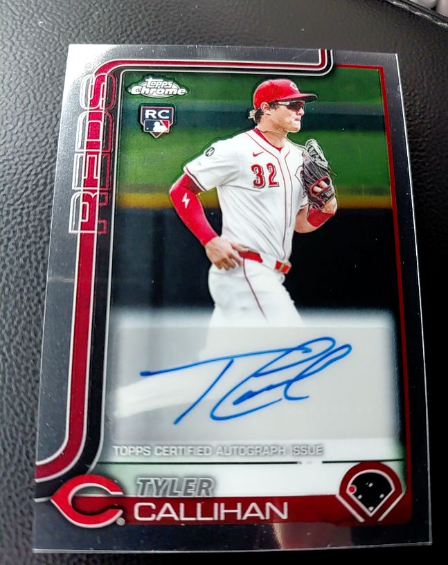 2025 Topps Chrome Update #AC-TC Tyler Callihan — front