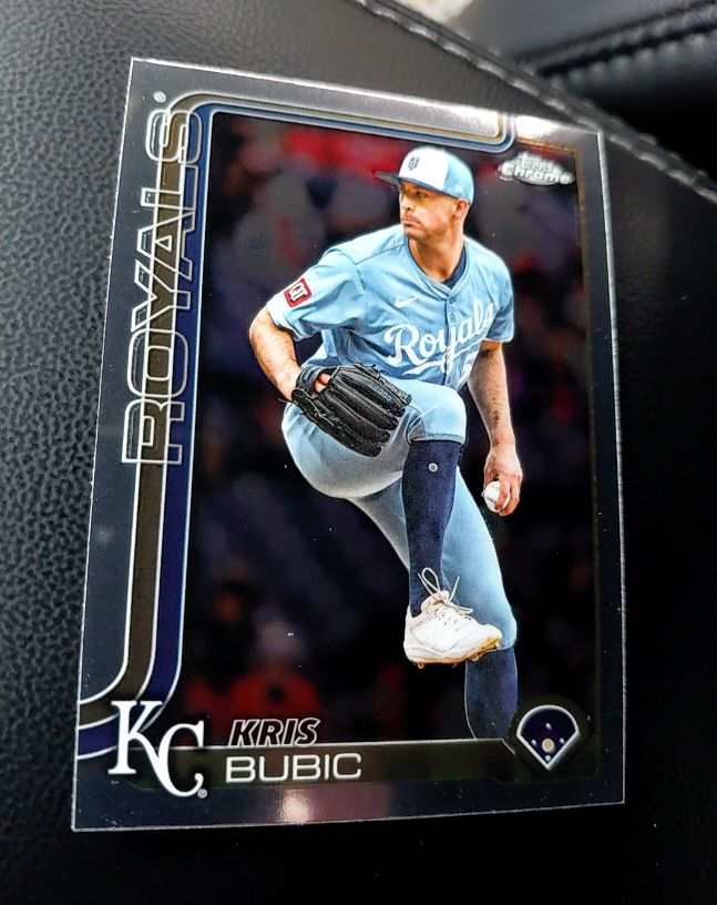 2025 Topps Chrome Update #US83 Kris Bubic — front