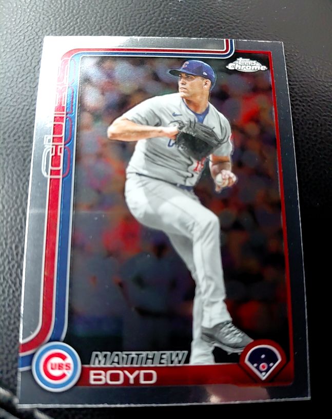 2025 Topps Chrome #562 Matthew Boyd — front