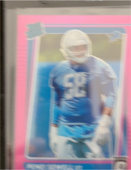 2021 Donruss #328 Penei Sewell Rookie Detroit Lions — front
