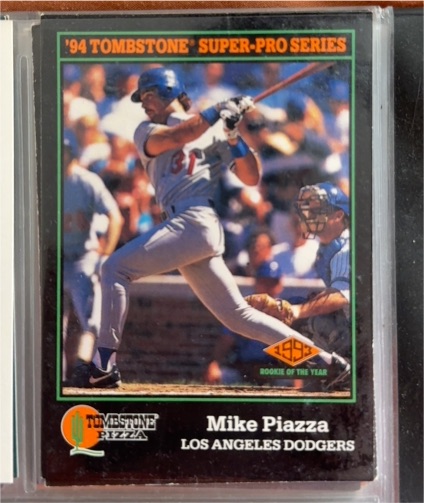 1994 Score Tombstone Pizza Super-Pro Series #15 Mike Piazza — front