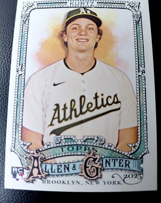 2025 Topps Allen & Ginter #296 Nick Kurtz — front