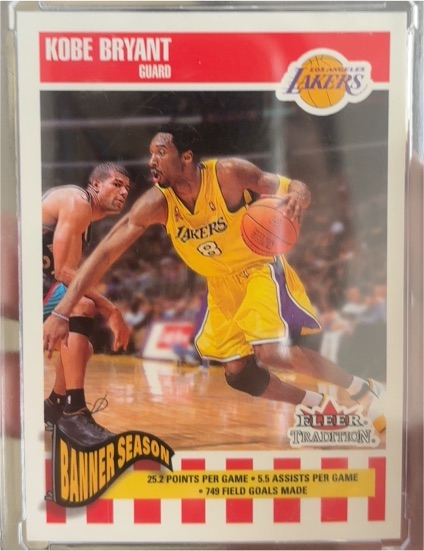 2002-03 Fleer Tradition #259 Kobe Bryant — front