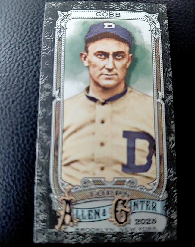 2025 Topps Allen & Ginter #55 Ty Cobb — front