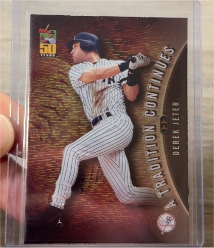 2001 Topps A Tradition Continues #TRC6 Derek Jeter — front