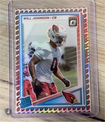 2025 Panini Donruss Optic #396 Will Johnson — front