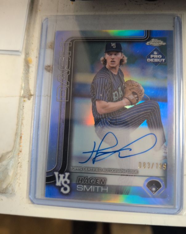 2025 Topps Chrome Pro Debut #PD-74 Hagen Smith — front
