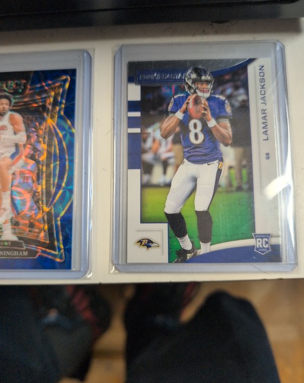 2018 Donruss #8 Lamar Jackson — front
