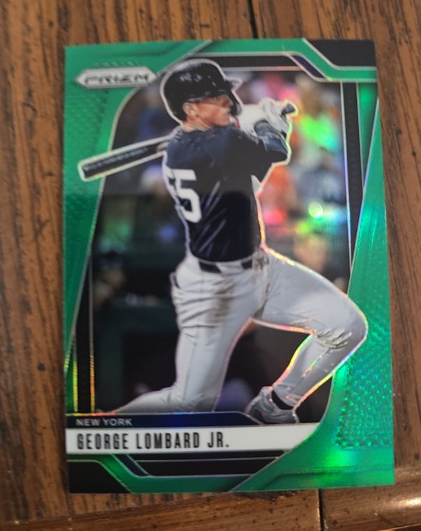 2025 Panini Prizm #122 George Lombard Jr. — front