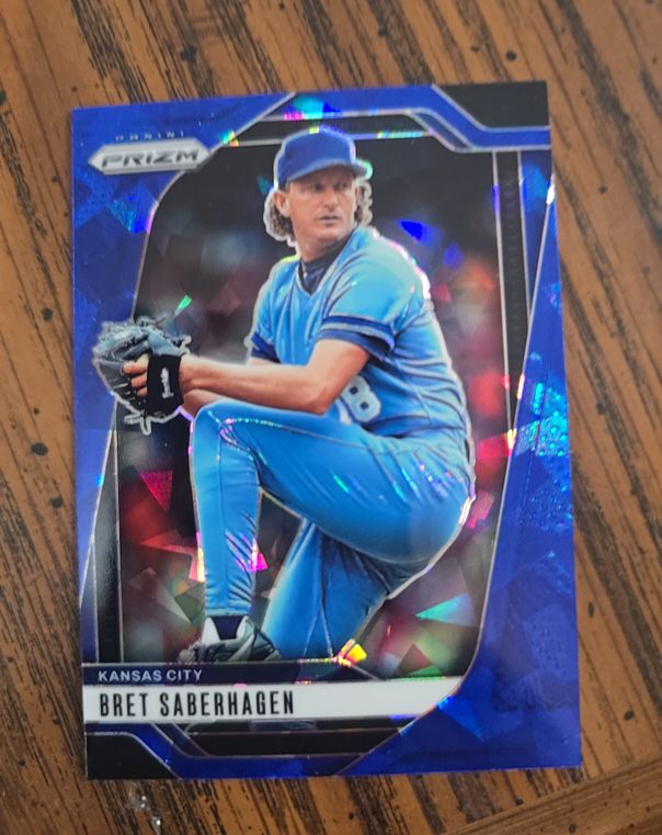 2025 Panini Prizm #124 Bret Saberhagen — front