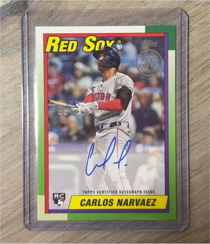 2025 Topps Update #90B2-CN Carlos Narvaez — front