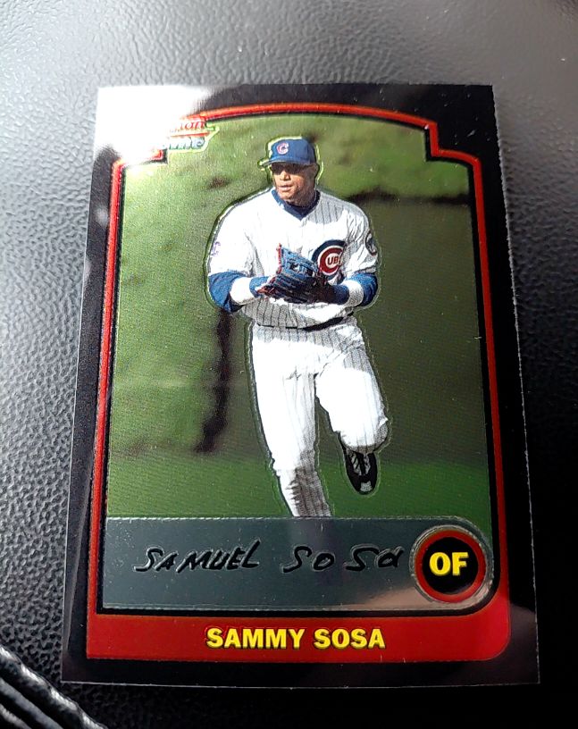 2003 Bowman #7 Sammy Sosa — front