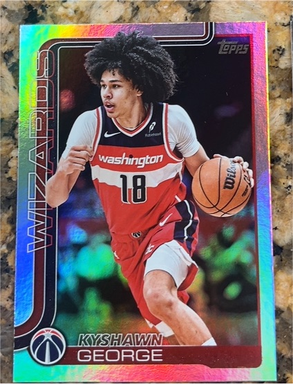 2025-26 Topps #98 Kyshawn George — front