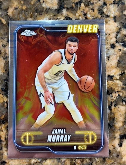 2024-25 Topps Chrome #34 Jamal Murray — front
