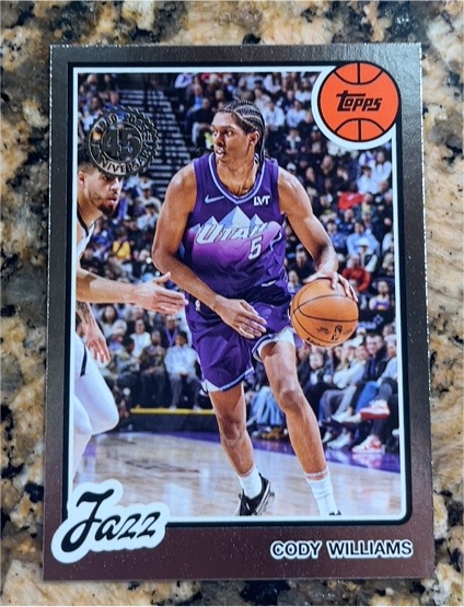 2025-26 Topps 1980-81 Topps Basketball #80BK-37 Cody Williams — front