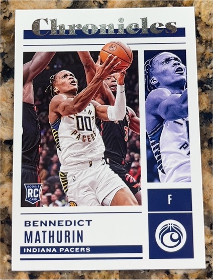 2022-23 Panini Chronicles #47 Bennedict Mathurin — front