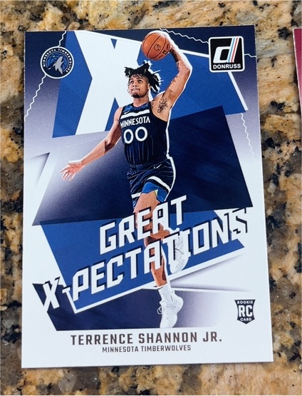 2024-25 Panini Donruss #23 Terrence Shannon Jr. Great X-Pectations — front
