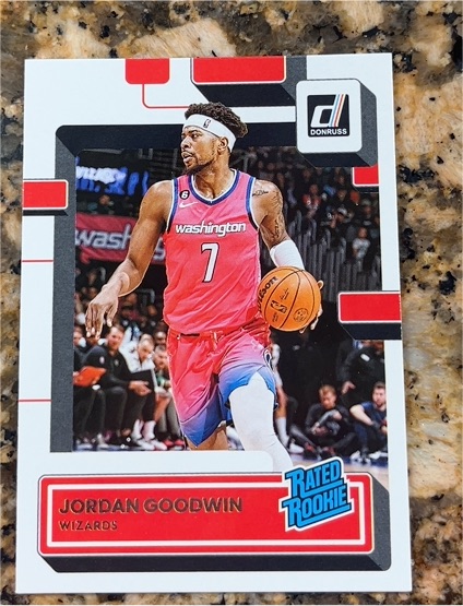 2022-23 Panini Chronicles Donruss #196 Jordan Goodwin — front