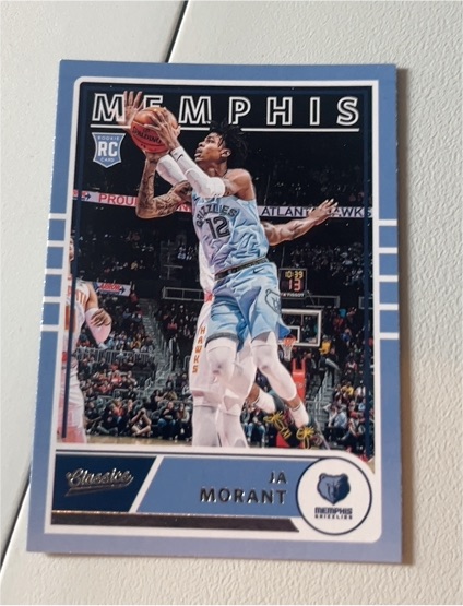 2019-20 Panini Chronicles Classics #654 Ja Morant — front