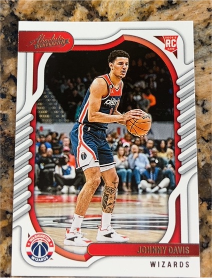 2022-23 Panini Chronicles Absolute #117 Johnny Davis Rookie Washington Wizards — front