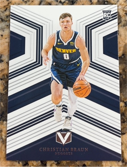 2022-23 Panini Chronicles Vertex #176 Christian Braun — front