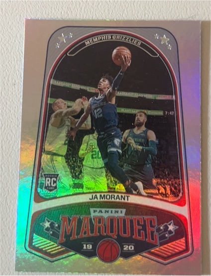 2019-20 Panini Chronicles Marquee #253 Ja Morant — front