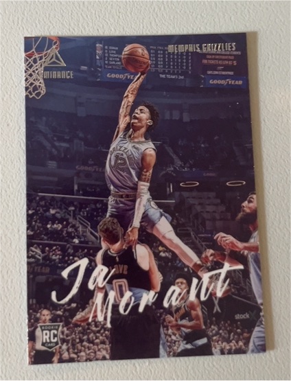 2019-20 Panini Chronicles Luminance #165 Ja Morant — front