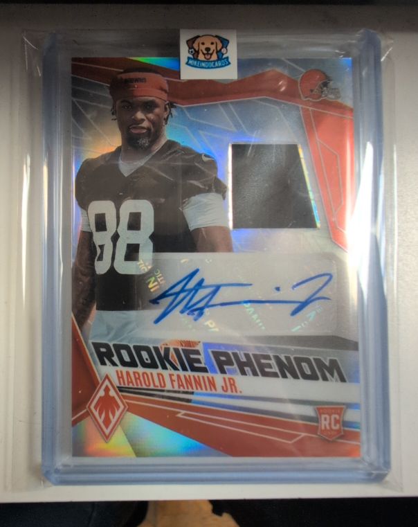 2025 Panini Phoenix #RPJ-HFJ Harold Fannin Jr. — front