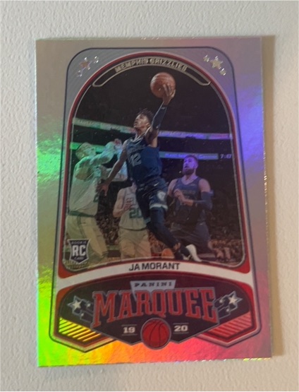 2019-20 Panini Chronicles Marquee #253 Ja Morant Rookie Card — front