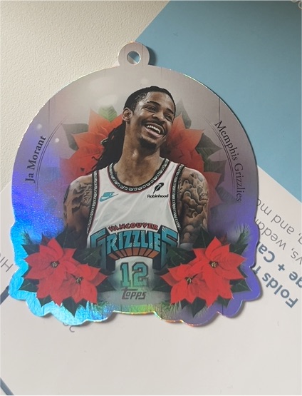 2025-26 Topps Holiday #DCO-JM Ja Morant — front