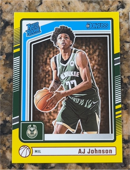 2024-25 Donruss #222 AJ Johnson — front