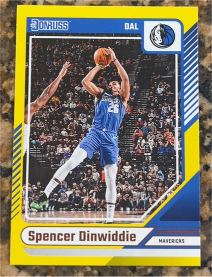 2024-25 Donruss #112 Spencer Dinwiddie — front