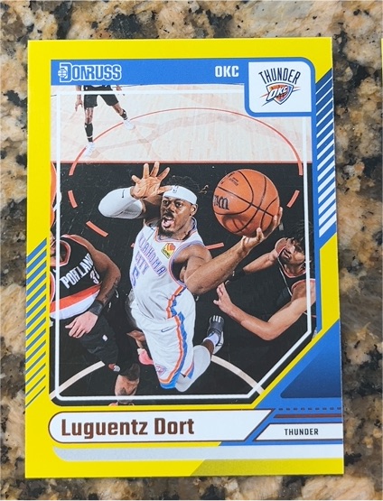 2024-25 Panini Donruss #24 Luguentz Dort — front