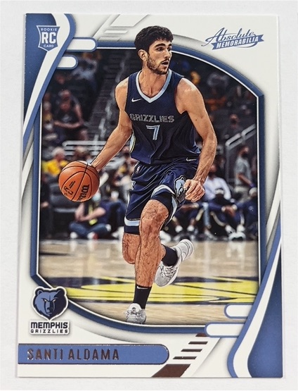 2021-22 Panini Chronicles Absolute #205 Santi Aldama — front
