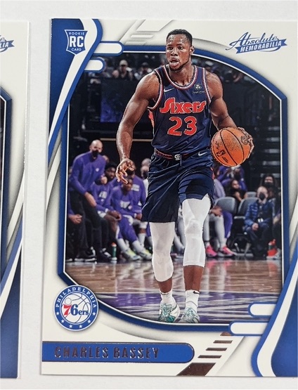 2021-22 Panini Chronicles Absolute Memorabilia #228 Charles Bassey — front