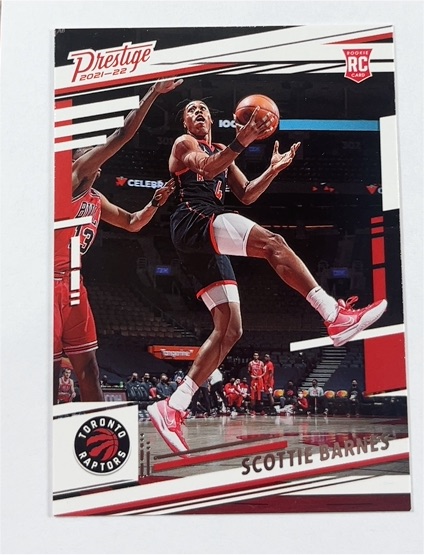 2021-22 Panini Chronicles Prestige #59 Scottie Barnes — front