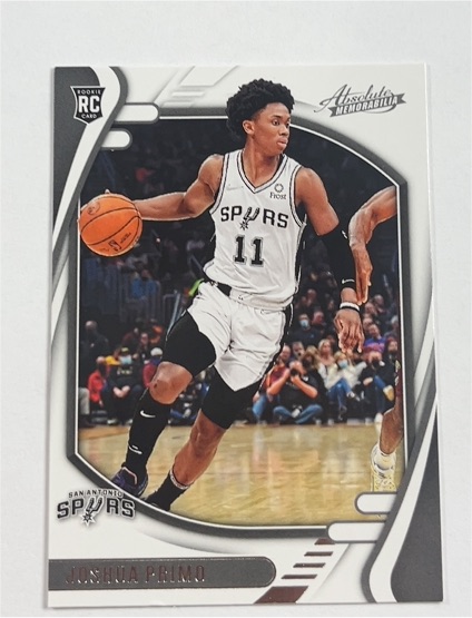 2021-22 Panini Chronicles Absolute #212 Joshua Primo — front