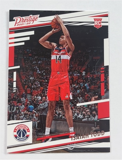 2021-22 Panini Chronicles Prestige #74 Isaiah Todd — front