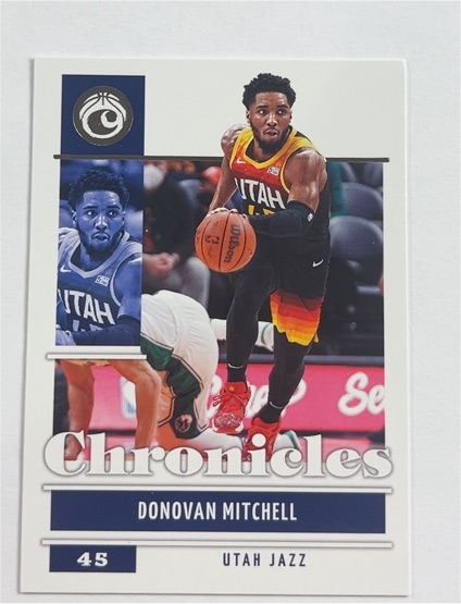 2021-22 Panini Chronicles #19 Donovan Mitchell — front