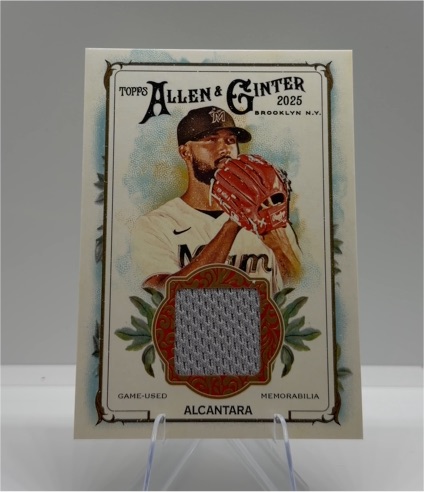 2025 Topps Allen & Ginter #AGR-SA Sandy Alcantara — front