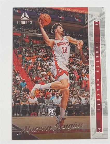 2021-22 Panini Chronicles Luminance #243 Alperen Sengun Rookie RC Houston Rockets — front